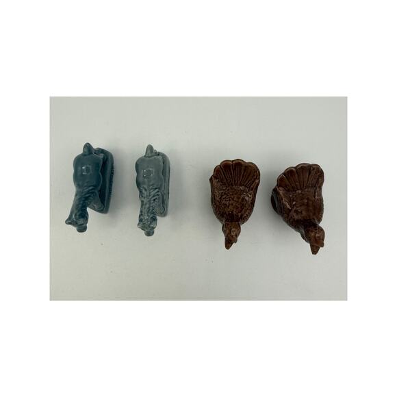 Lot of 4 Wade Rose Tea From Tea Box Animal Ceramic Figures (2) Pony (2) Turkey - Picture 2 of 8